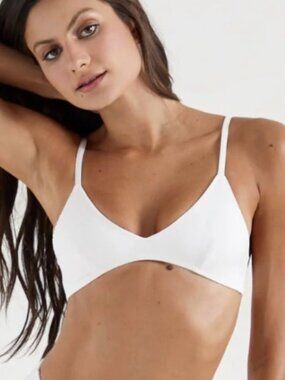 NWT Oneone Swimear Lara Top White - Size M